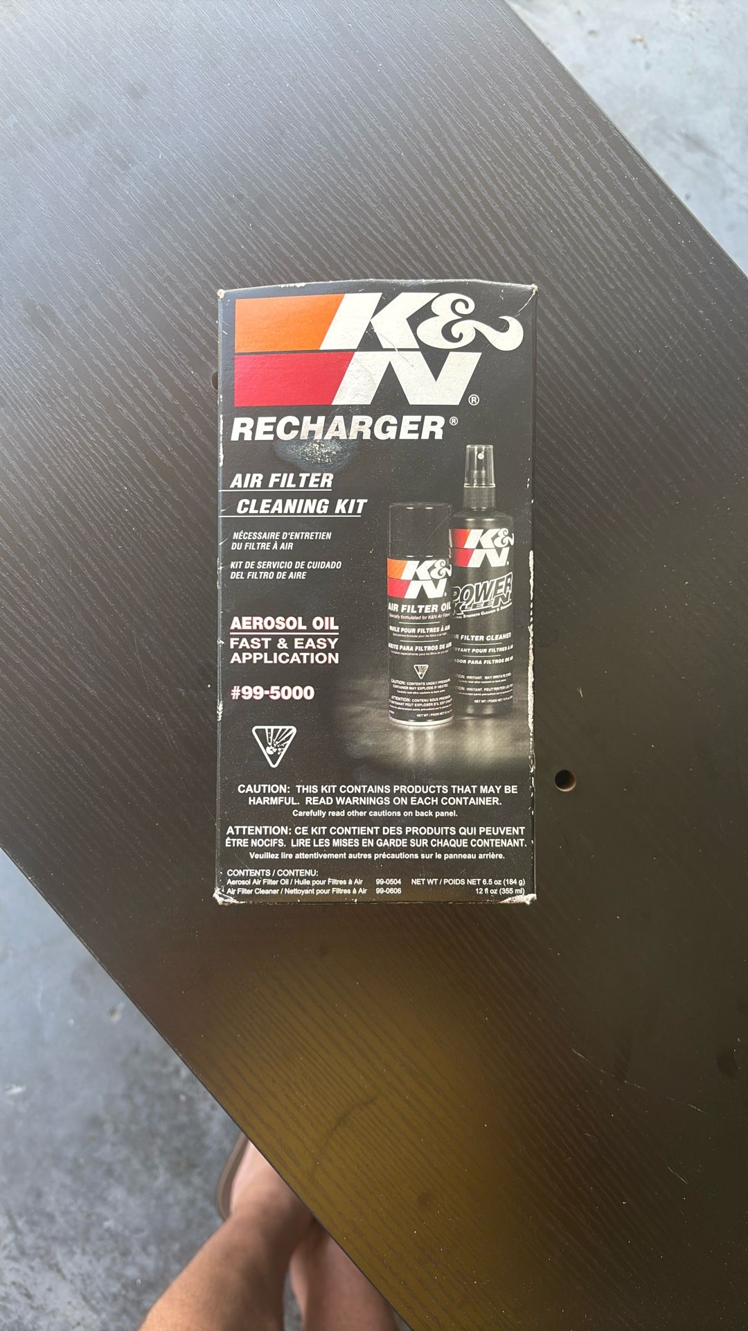 K&N Recharge Air Filter Cleaner (over Half Bottle)