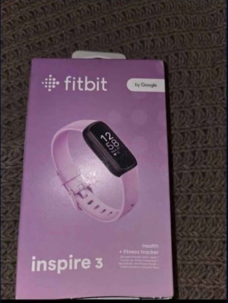 Fibit inspired 3 health and fitness tracker. Open box but new .
