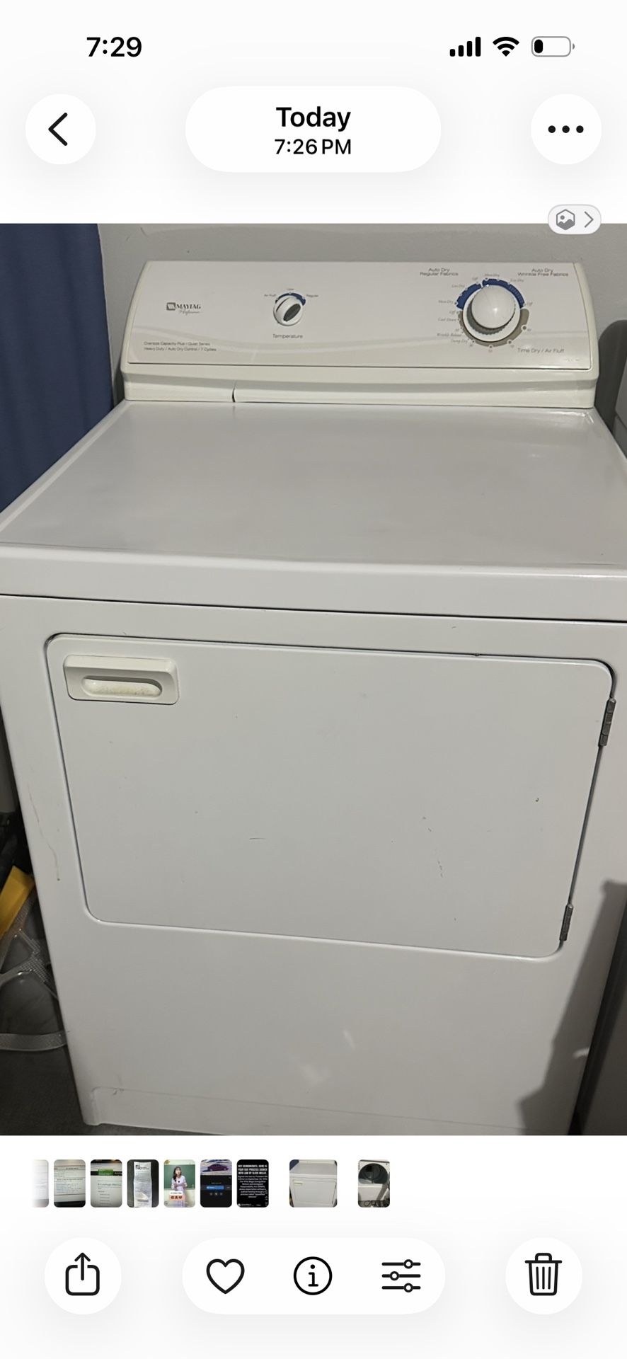 Maytag Dryer
