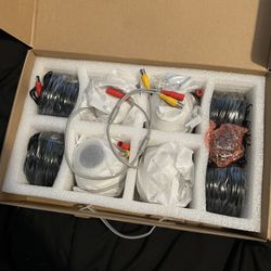 Set Of 4 Eyeball Dome Cameras 