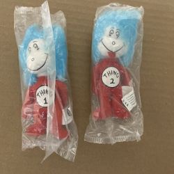 Vintage Thing 1 And Thing 2 Dr Seuss Cat In The Hat