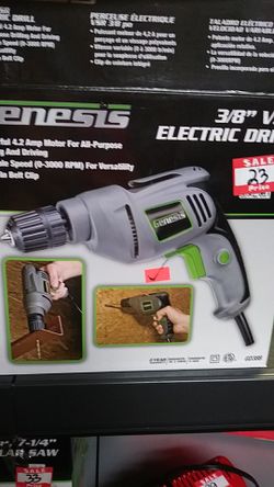 Genesis electric drill VSR