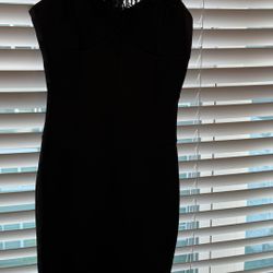 Black Dress Size S With Lace 