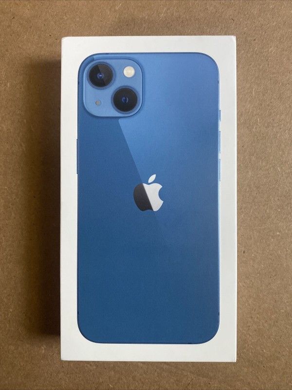 Pay $50 Today Apple iPhone 13 Blue Factory Unlocked
