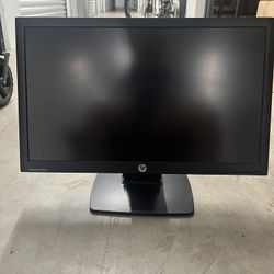 HP ProDisplay P222va 21.5" Monitor With Stand And Power Cord