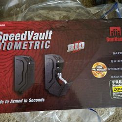 Safe With Keys And Biometrics 