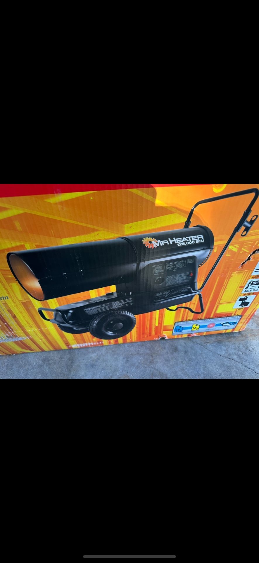 Mr. Heater 125,000 BTU Forced Air Kerosene Heater (New!!)
