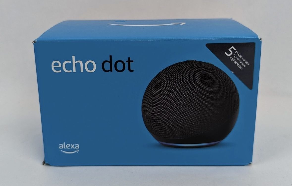 Amazon Echo Dot (5th Generation) Bluetooth Smart Speaker - Alexa Supported - Charcoal