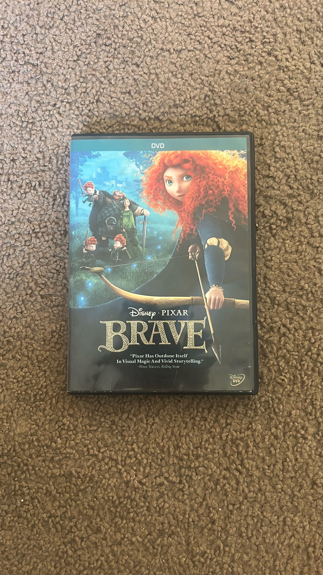 Disney Brave Movie DVD 2012