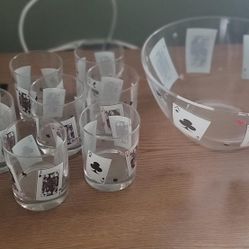Poker Glasses And Bowel