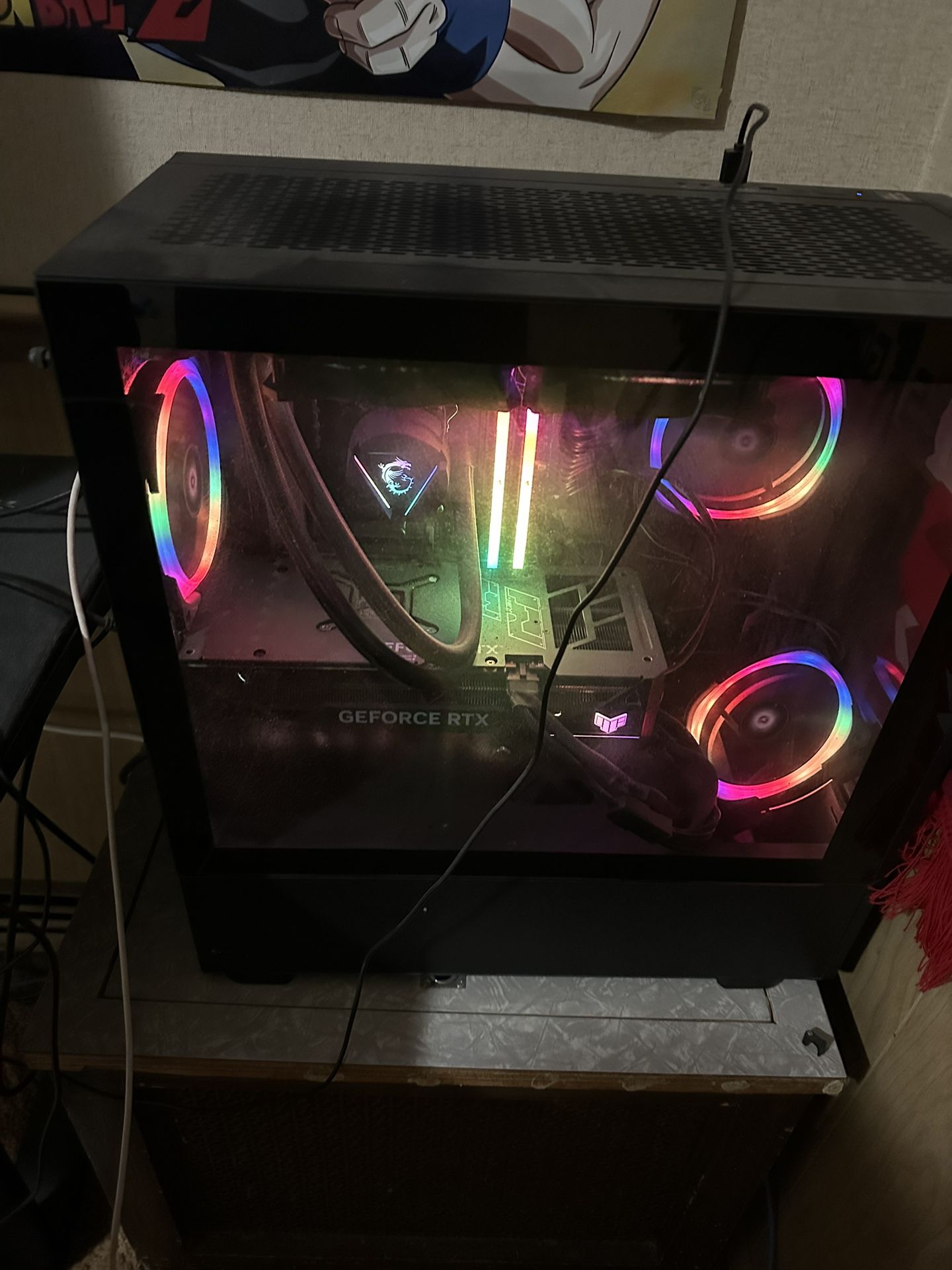 High End Game PC + 2 Monitors