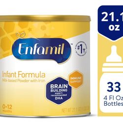 Brand New Can Of Enfamil With Iron Infant Formula 