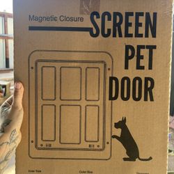 Screen Pet Door