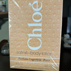 LAGERFELD CHLOE 240ML SATINE BODY LOTION (NEW)