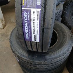New Set Of Tires 225 75 15 St 12ply 