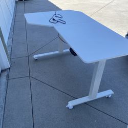 Electric Desk And Swivel Chair