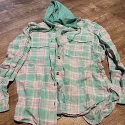 Womens Flannel Size Xl Brand New 