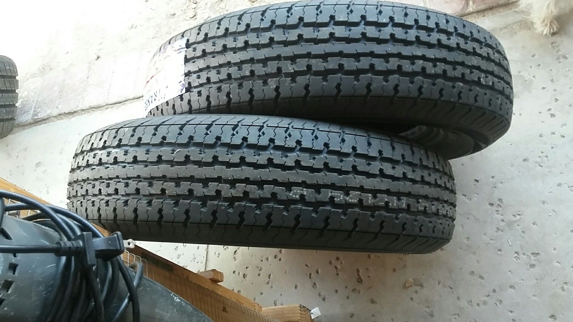 4 new trailer tires 225/75/15 .10 ply.