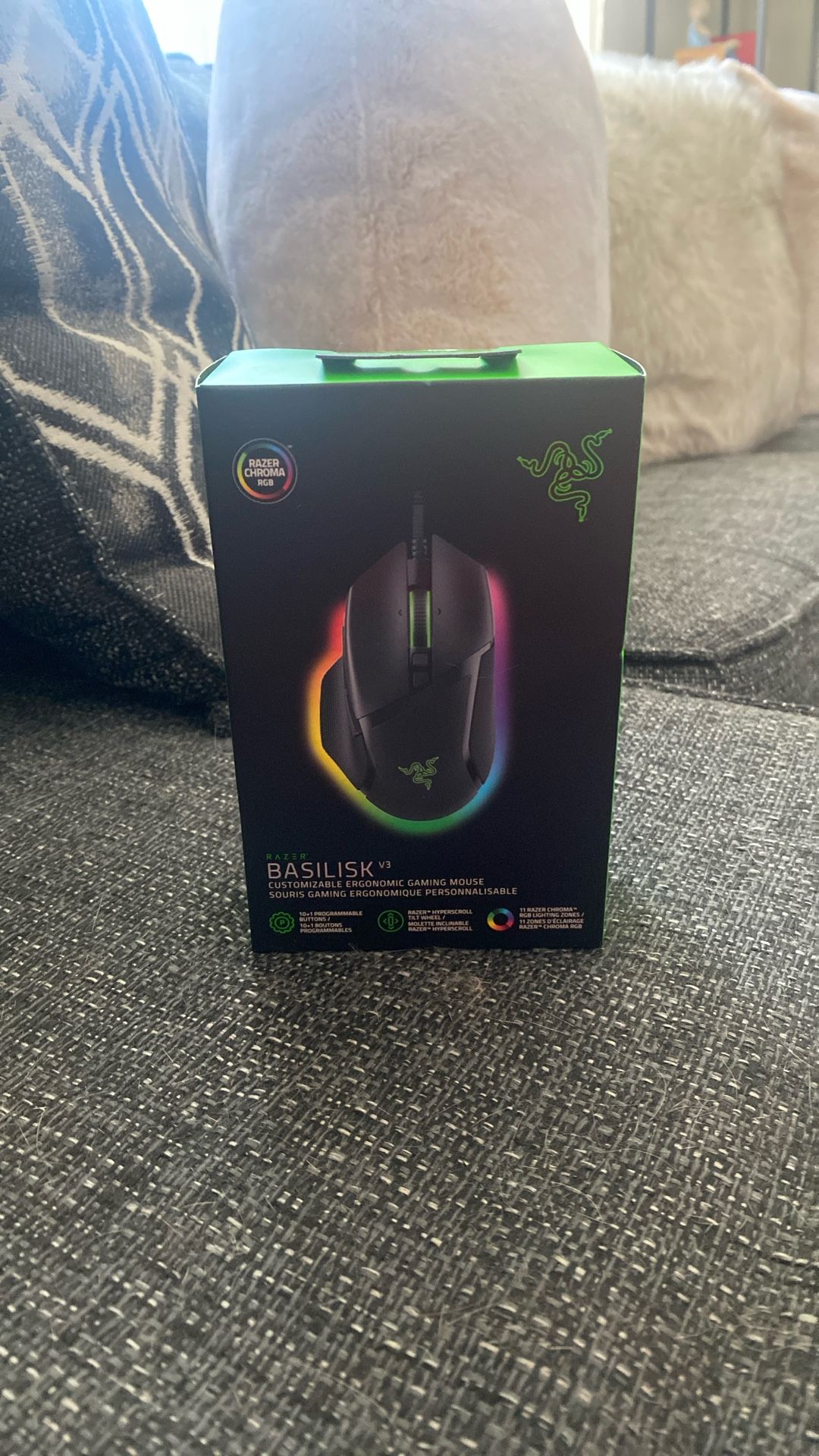 The Razer Basilisk V3 Wired Gaming Mouse