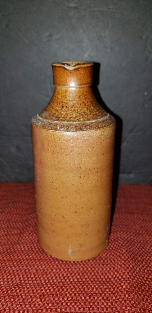 Antique Stoneware Bottle - J BOURNE & SONS DENBY POTTERY