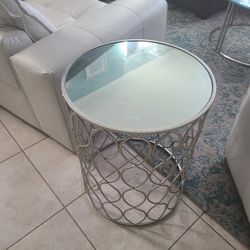 Mirror side table