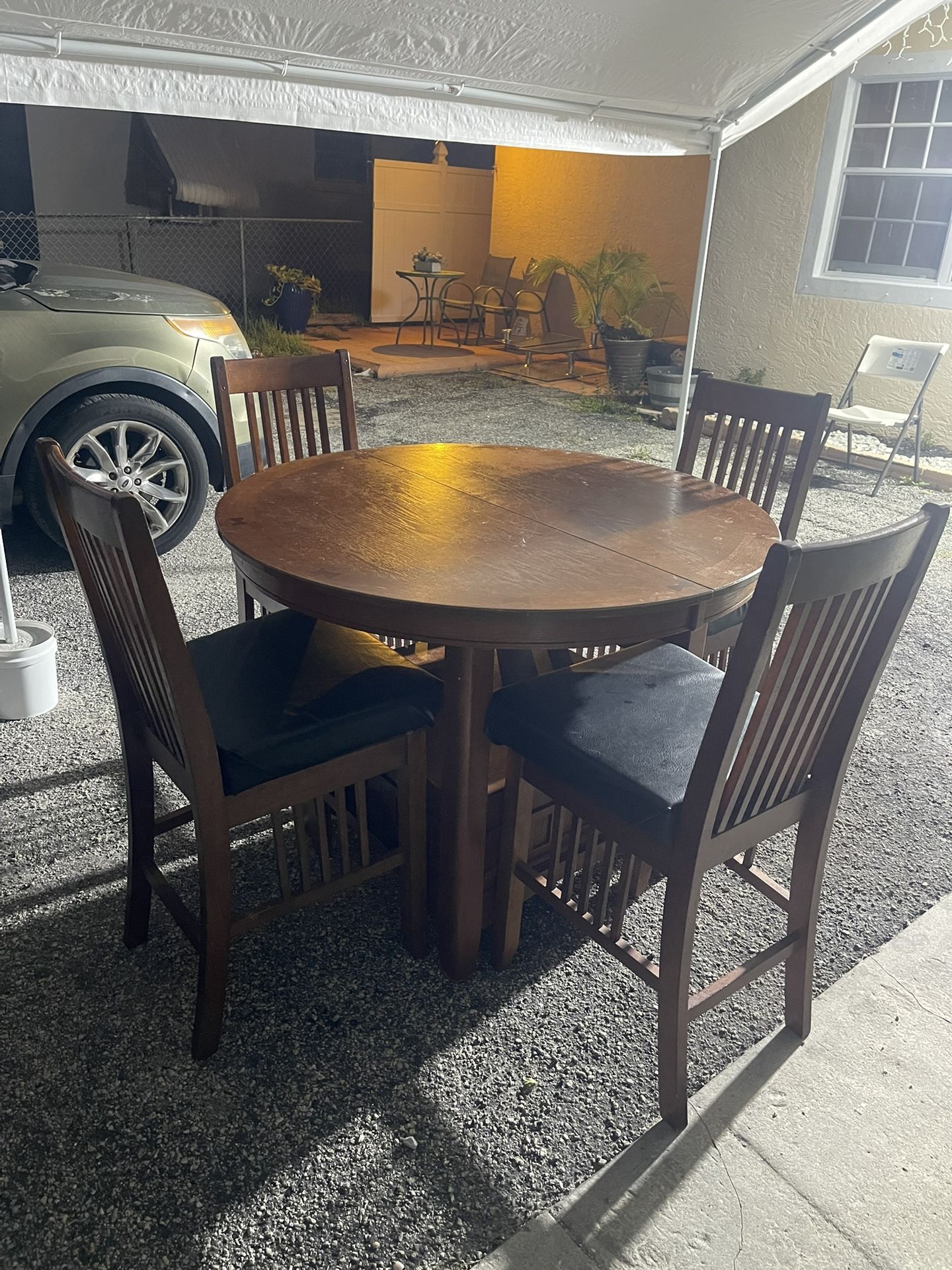 Wood Dining Table And Desk