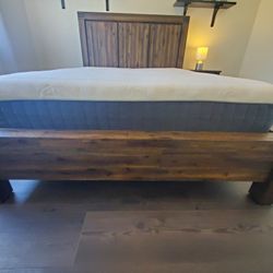 Full-Size Bed Frame, Headboard, Footboard