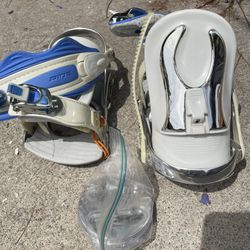 Ride S Series HB Step-In snowboard bindings. 