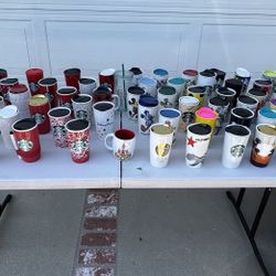 Starbucks Ceramic Tumblers and Mugs Holiday City Disney Massive Collection