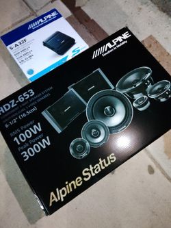 Alpine 6 speaker set