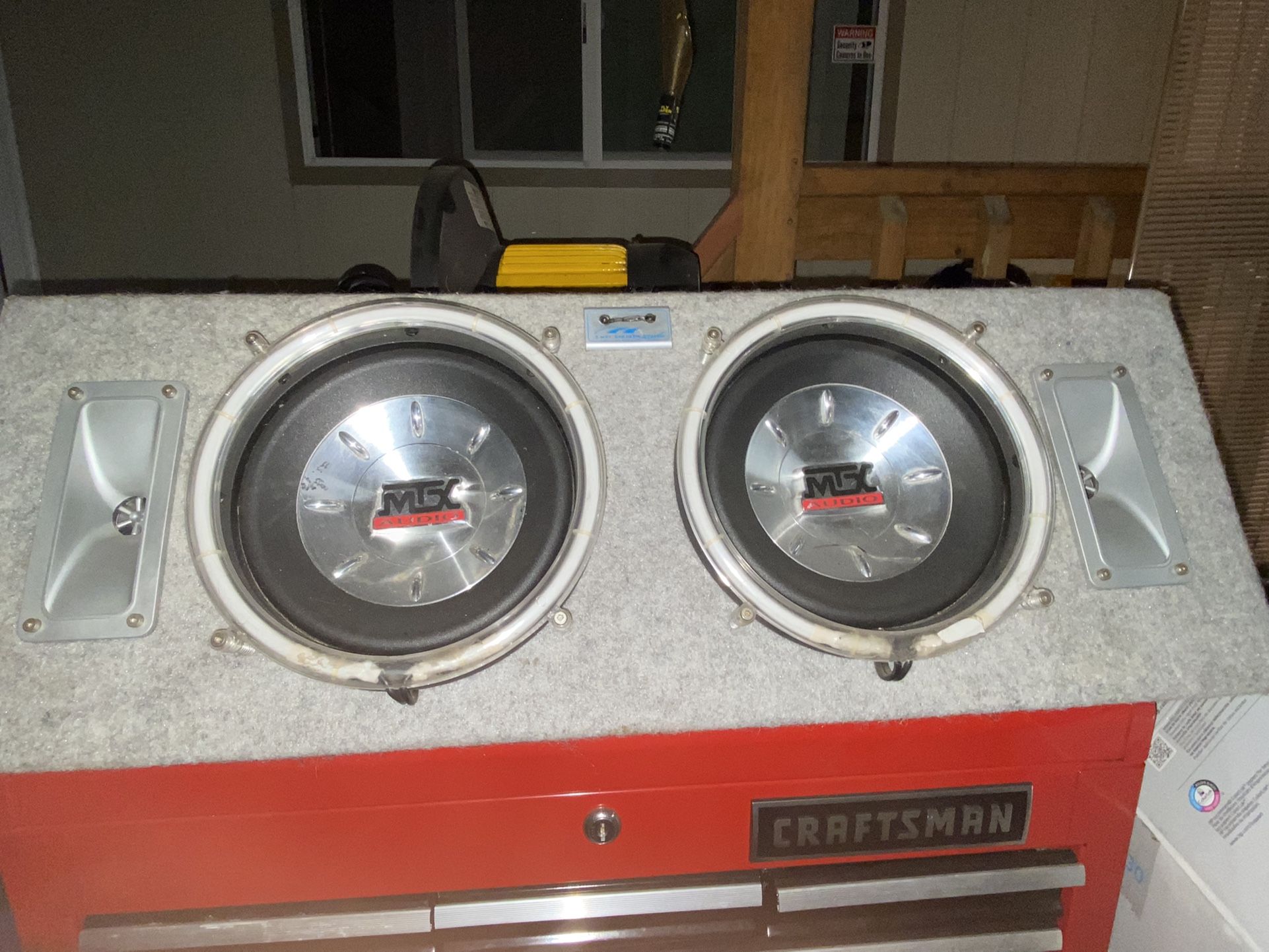 MTX Audio 2 Way Speaker System