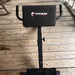 Roman Chair Hyperextension Bench Adjustable Back Extension Machine