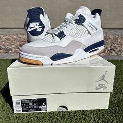 Nike Air Jordan 4 Retro SB Navy NEW/RECEIPT SIZE: 11 $370 FIRM FIRM ONLY!! NO TRADES!