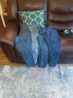 Four pair of jeans