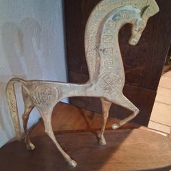 Frederick Weinberg Style Etuscan Brass Trojan Horse