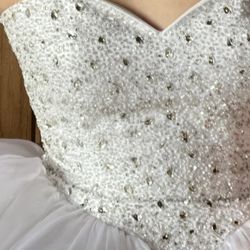 White Quinceanera Dress 