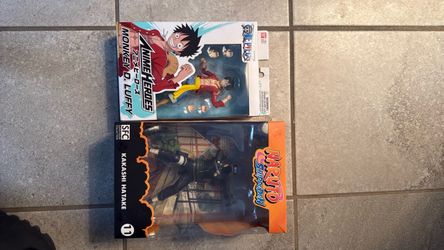 Anime Figures Luffy & Kakashi