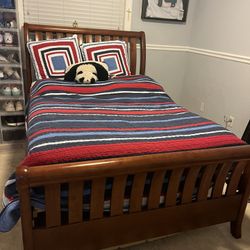 Full Bedroom Set 3 Piece + Mattress 