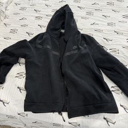 Nike Tech Fleece Full-Zip Hoodie – Black – XXL