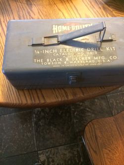 Vintage Black & Decker Electric Drill