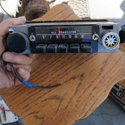 Vintage Car Radio