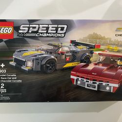 LEGO 76903 Speed Champions Chevrolet Corvette C8. New!