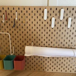 Pegboard With Attachments