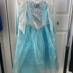 Disney Frozen Elsa Dress / Size 5/6