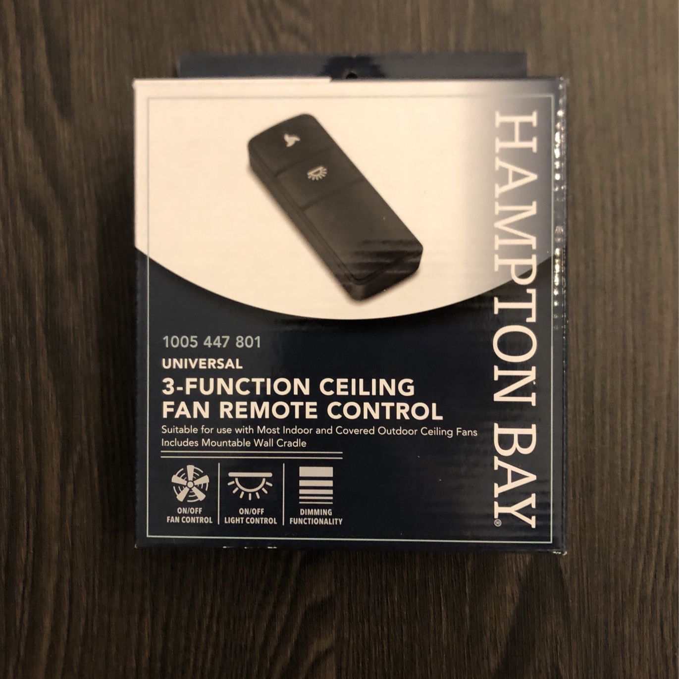 Hampton Bay Fan Remote Control