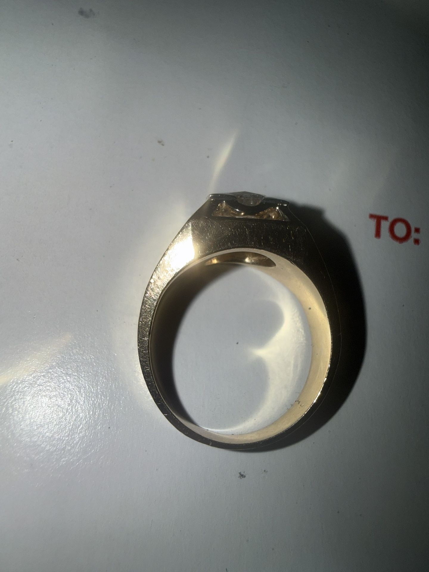 Gold Diamond Ring 2k Diamond