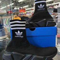 Adidas x Balenciaga Speed Sneaker Black