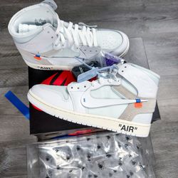 Jordan 1 “Virgil” Alaska  Size 9.5, 10    $200