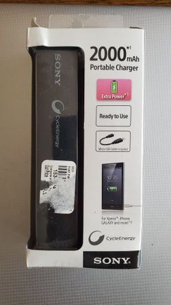 Sony 2000 mAh Portable Charger