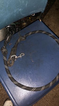 Black Rope Dog Leash with Clip